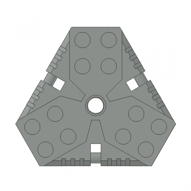 Plate 6 x 6 Hexagonal