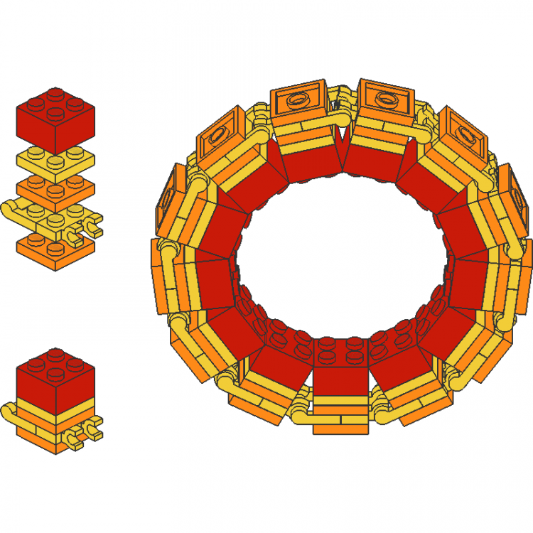 Clip-Handle Tridecagon