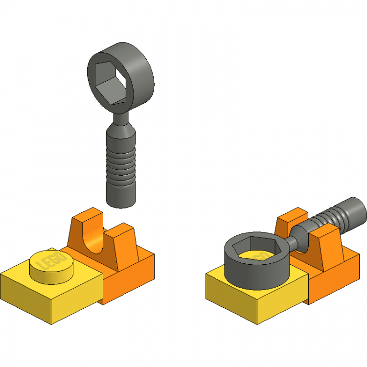 Wrench Clipped Offset