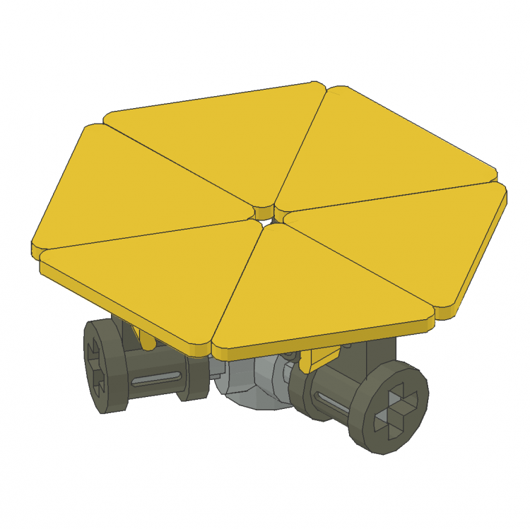 Roadsign on Pneumatic Connectors Hexagon