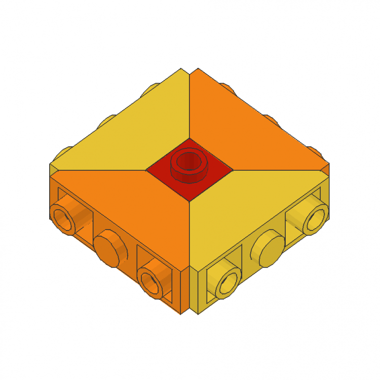 Slope Inverted 3×1 Double Square