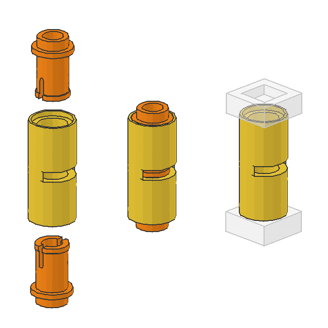 Technic Pin Connector Round