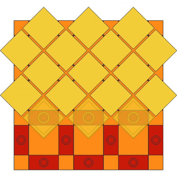 2 x 2 Tile Twisted on Jumper