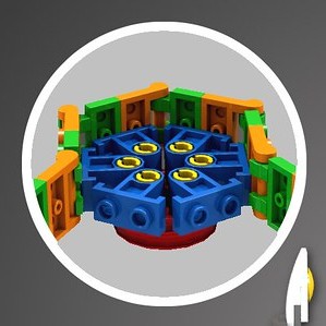 Connector Plate Hexagon
