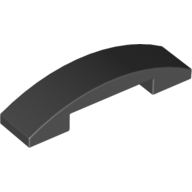 Slope Curved 4 x 1 Double with No Studs