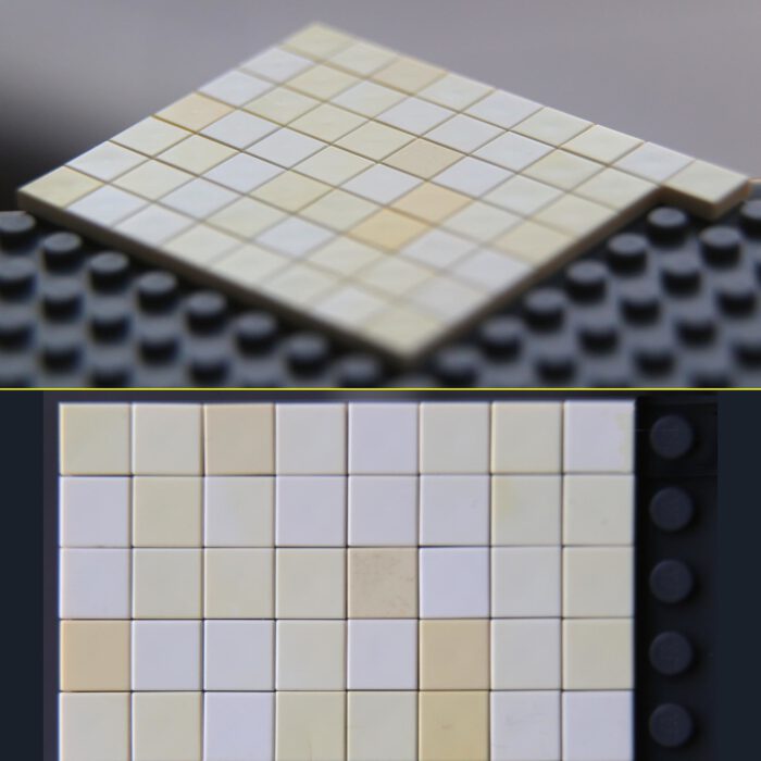 Using Discolored Parts Intentionally