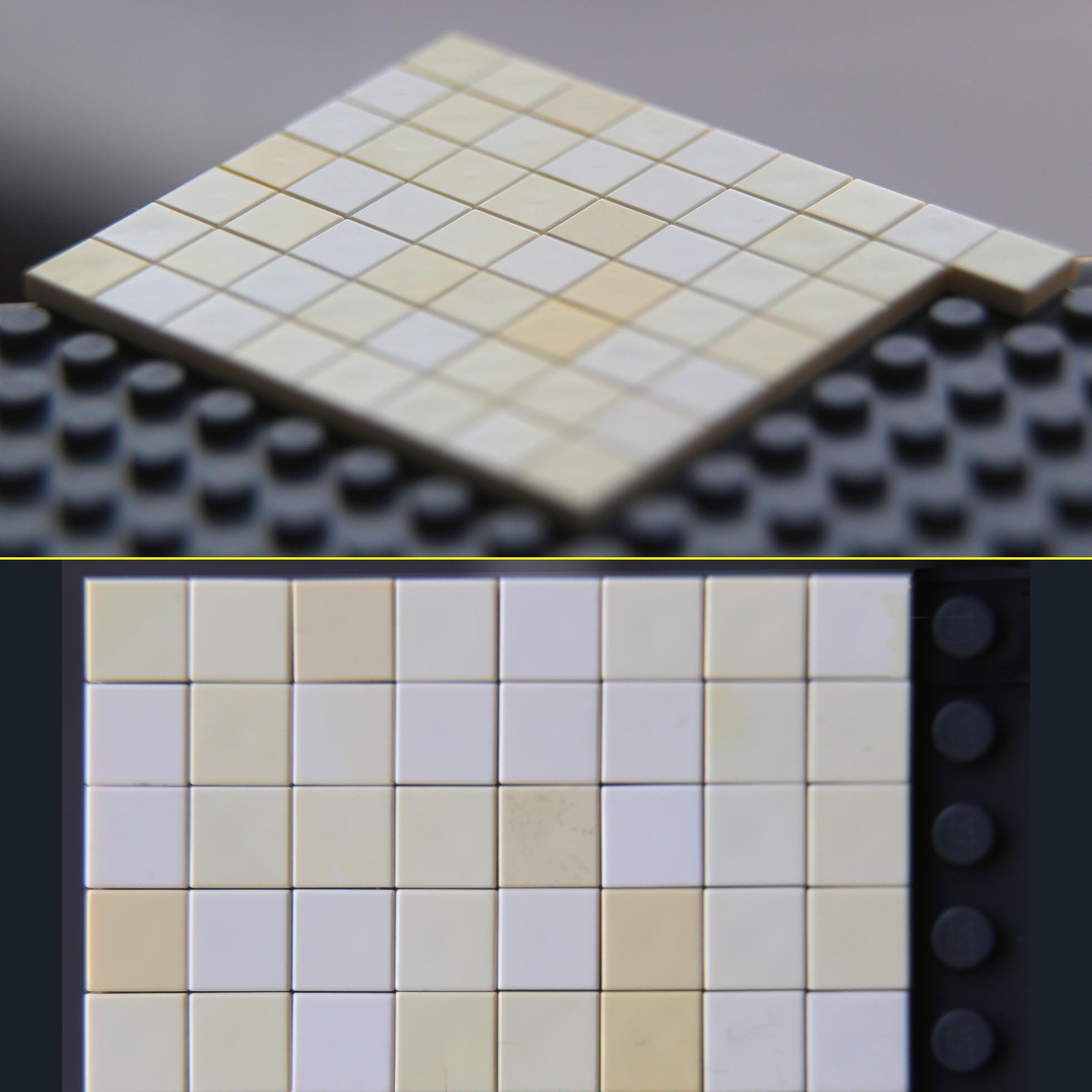 Using Discolored Parts Intentionally