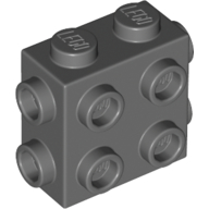 Brick Special 1 x 2 x 1 2/3 with 8 Studs on 3 Sides