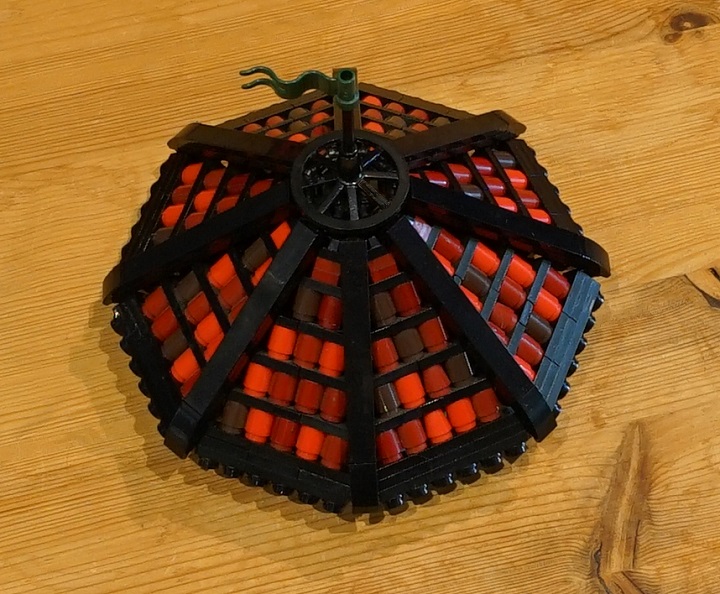 Tiled 8 Sided Roof