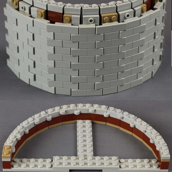 Round Brick Wall